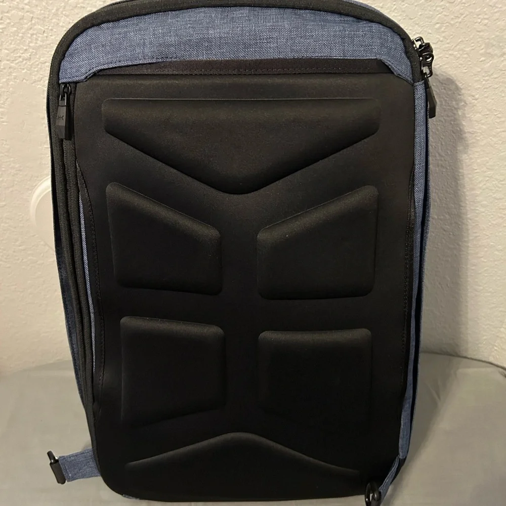 This is a Knack Series 2 Medium Expandable Pack in indigo blue. - Picture 2 of 10